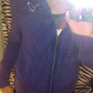 American eagle zip hoodie